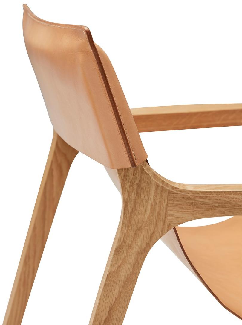 José Martínez Medina Кожаное кресло с подлокотниками Blacktone sun-id-1422864 - Вид №6