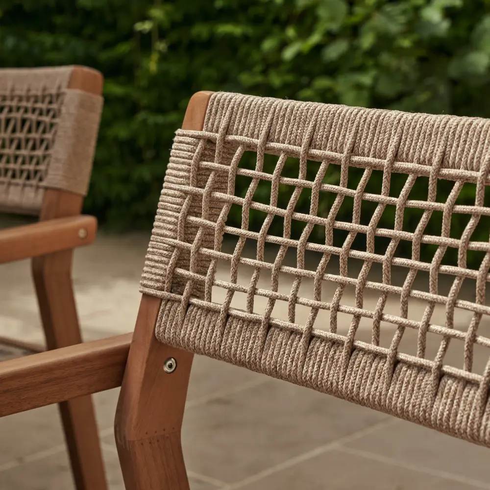 Кресло садовое Naterial Oasis 57x61x81 см акация цвет дерево 2 шт STLM-2014332 - Вид №14