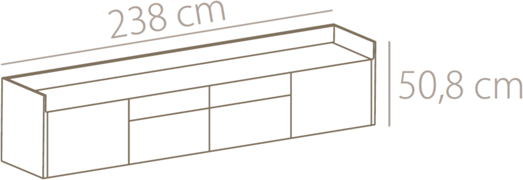 Punt Комод деревянный с распашными дверцами Stockholm Sth402 - Вид №1