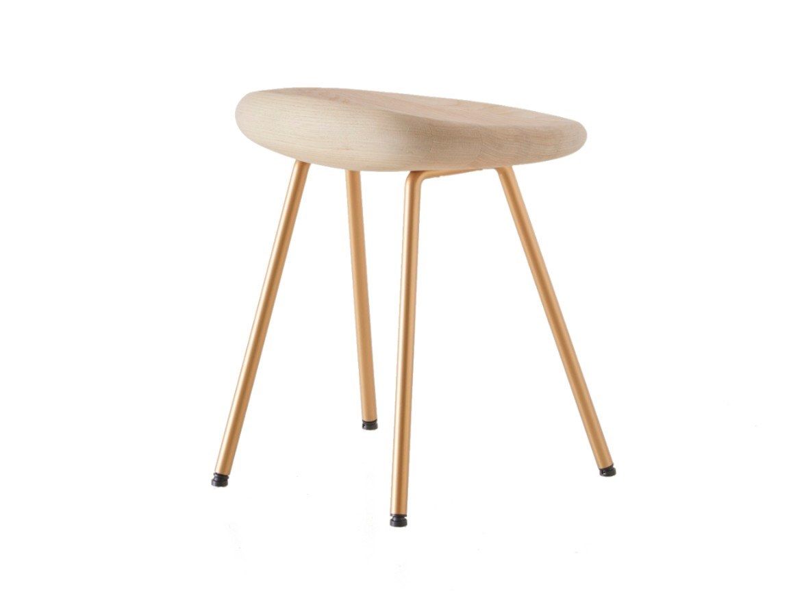 Стул из стали и дерева BassamFellows ARCH-00130552 - Вид №3