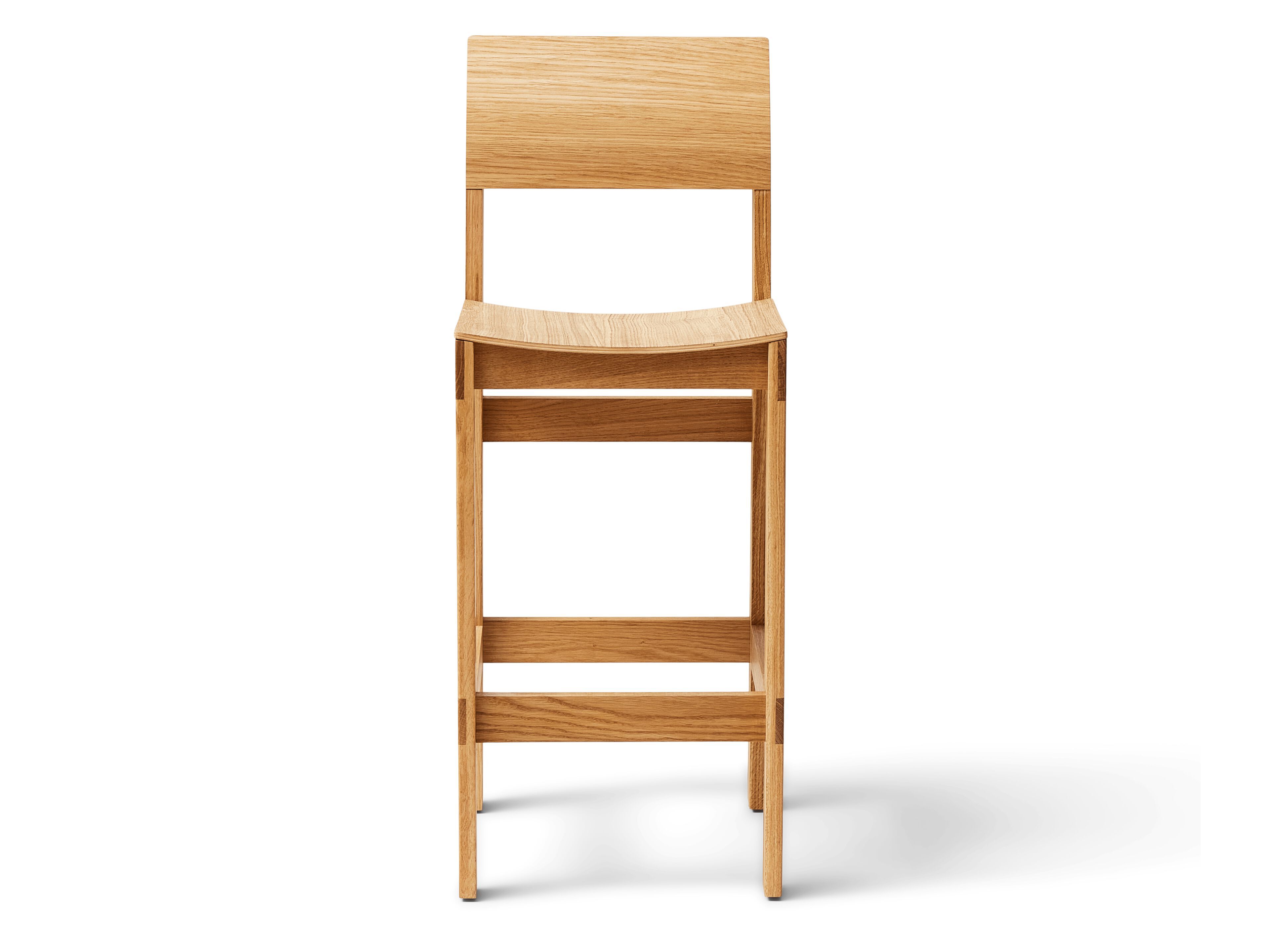 Высокий дубовый стул с подставкой для ног Form & Refine Sonder ARCH-00039829 - Вид №1