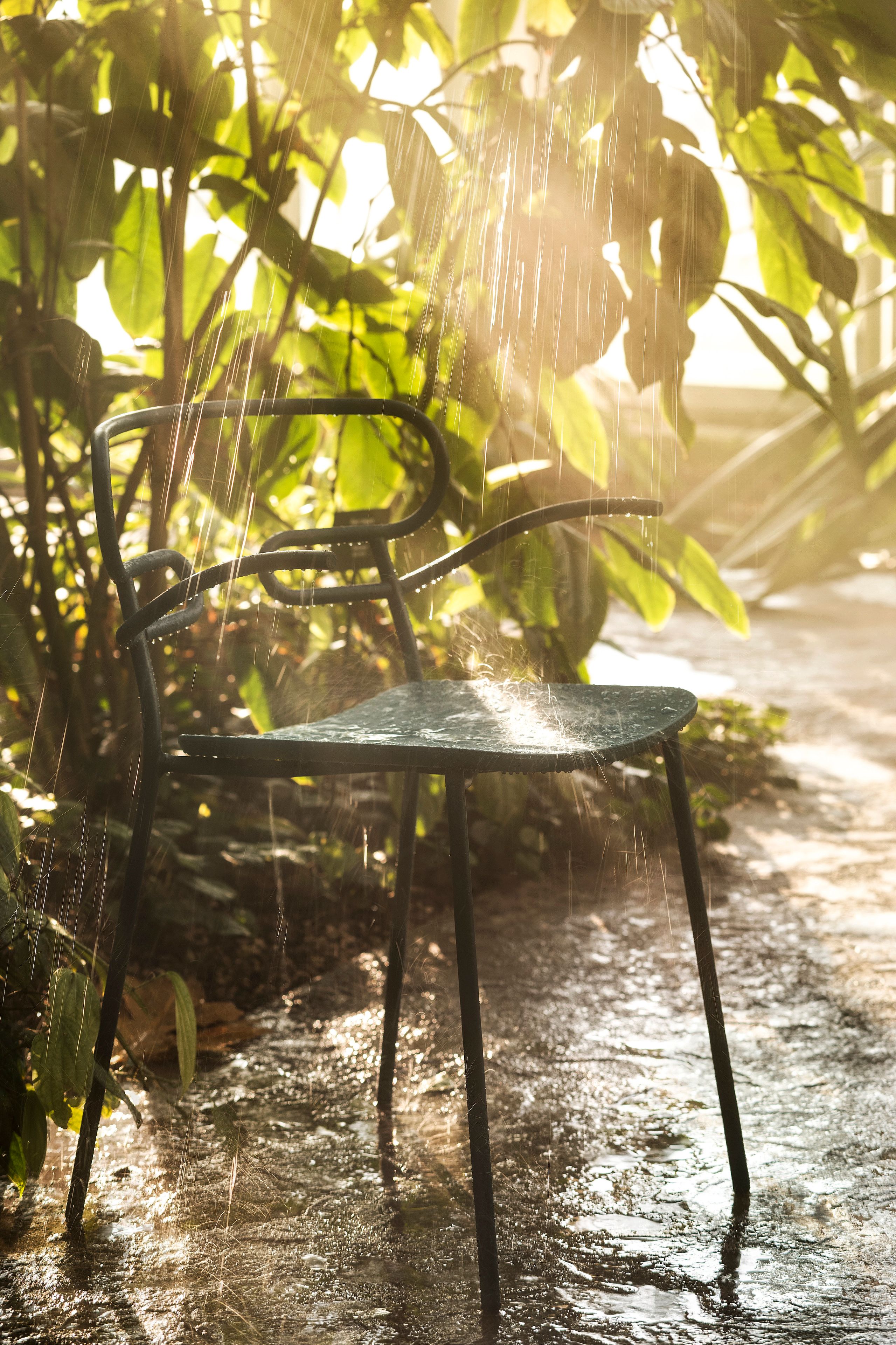 Металлический и полиуретановый стул с подлокотниками TrabA' Генуя ARCH-00122087 - Вид №6