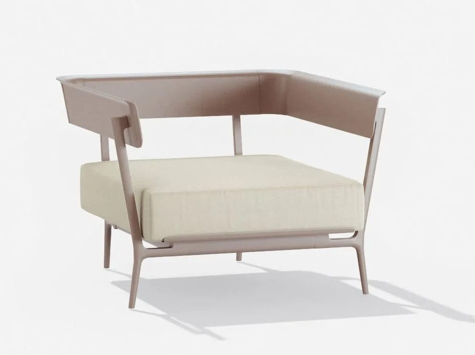 Тканевое садовое кресло с подлокотниками FAST Aikana ARCH-00150936