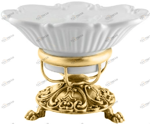 Мыльница MIGLIORE Elizabetta ML.ELB-60.111.DO - золото 