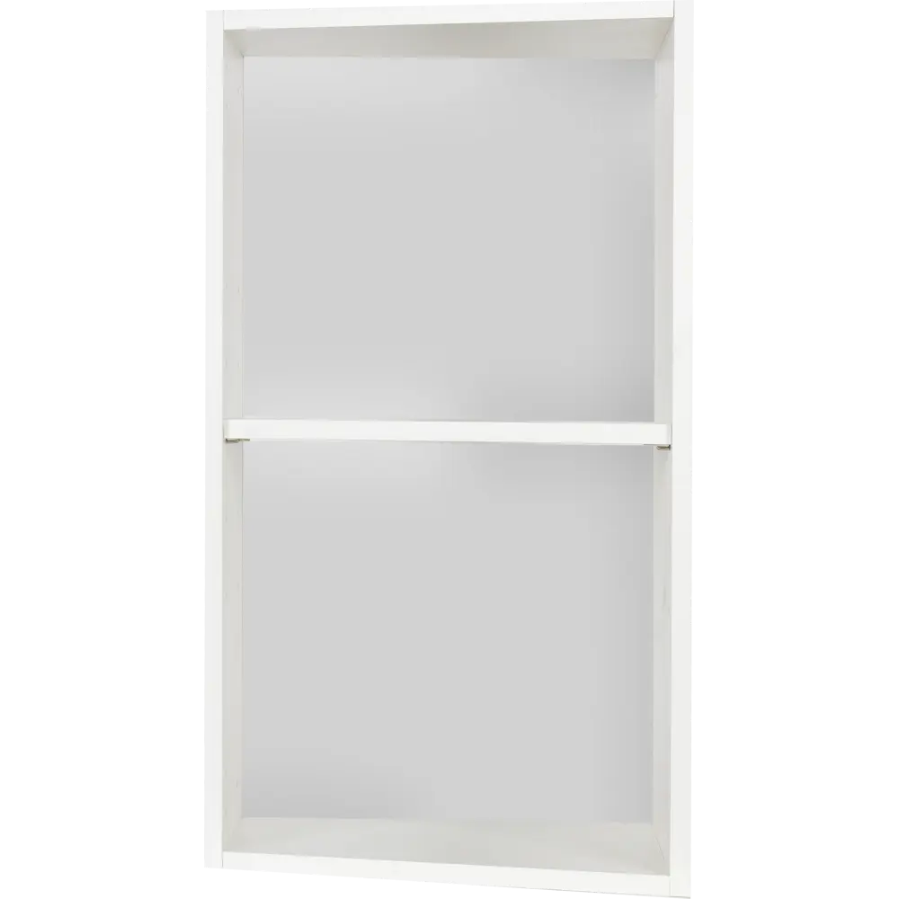 Каркас навесной угловой скошенный 40x70x35 см, ЛДСП, цвет белый 15121411 STLM-2064290 DELINIA  - Вид №1