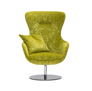 Вращающееся кресло с высокой спинкой