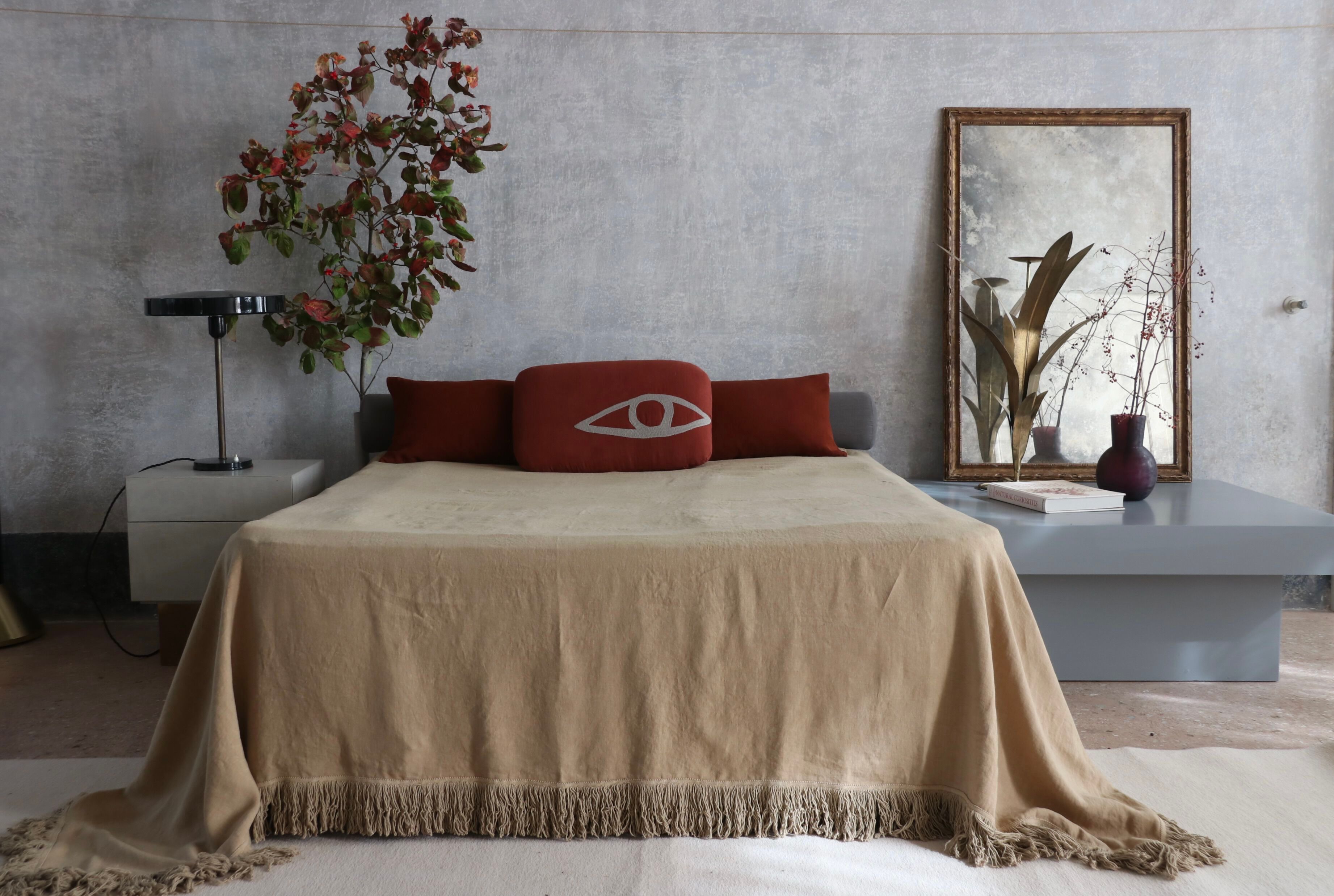 Льняная подушка с принтом Once Milano Sibylle by Studiopepe ARCH-00035865 - Вид №2