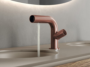 Однорычажный смеситель для раковины из нержавеющей стали