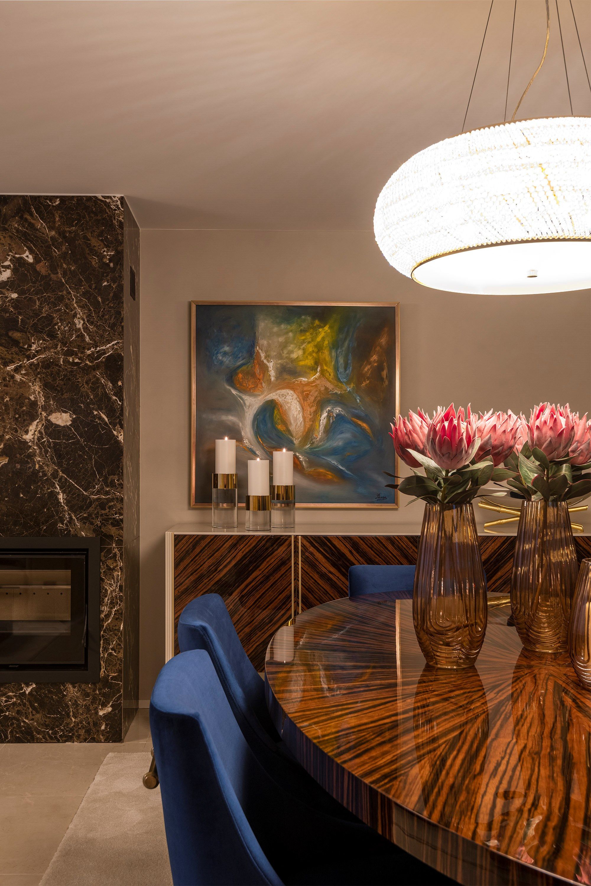 Овальный металлический обеденный стол Stylish Club мост ARCH-00013410 - Вид №5