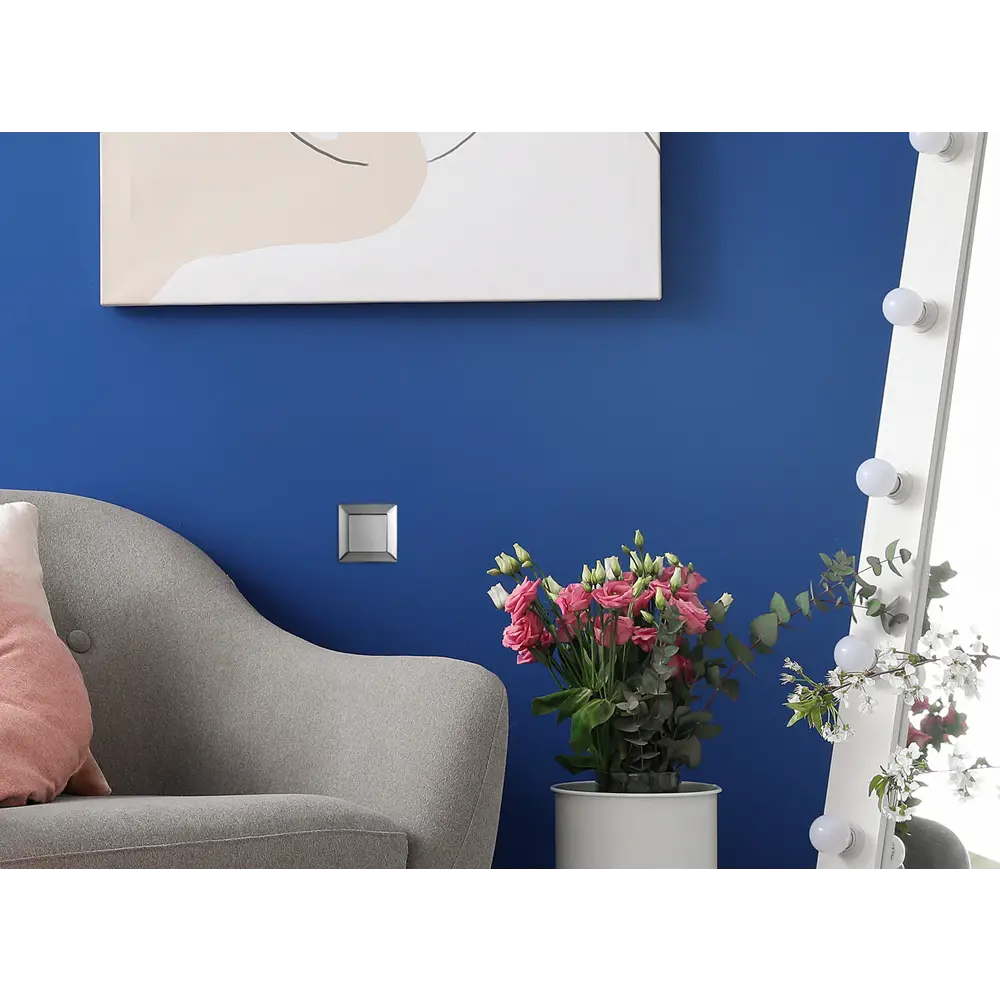 Выключатель встраиваемый Legrand VLN-L 1 клавиша цвет алюминий Valena Life STLM-2084590 - Вид №10