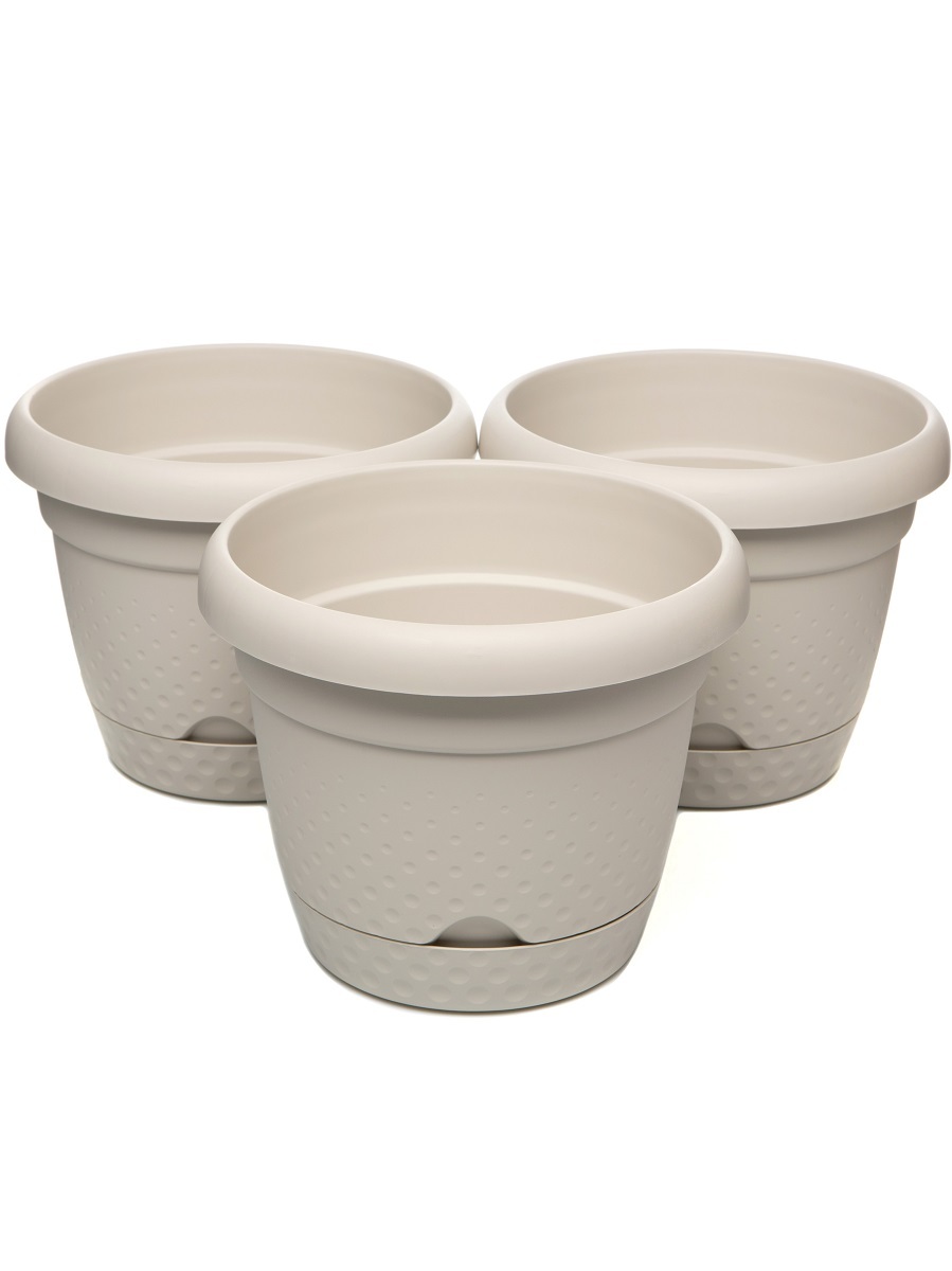 Горшок для цветов Lupo 4.9L Beige NAVAKO 16173 - Вид №3