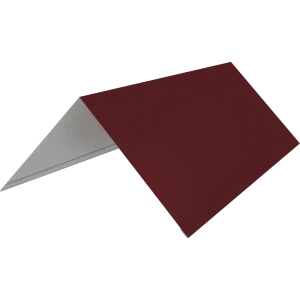 Santreyd Конёк плоский для кровли 2 м красный RAL 3005 84427751