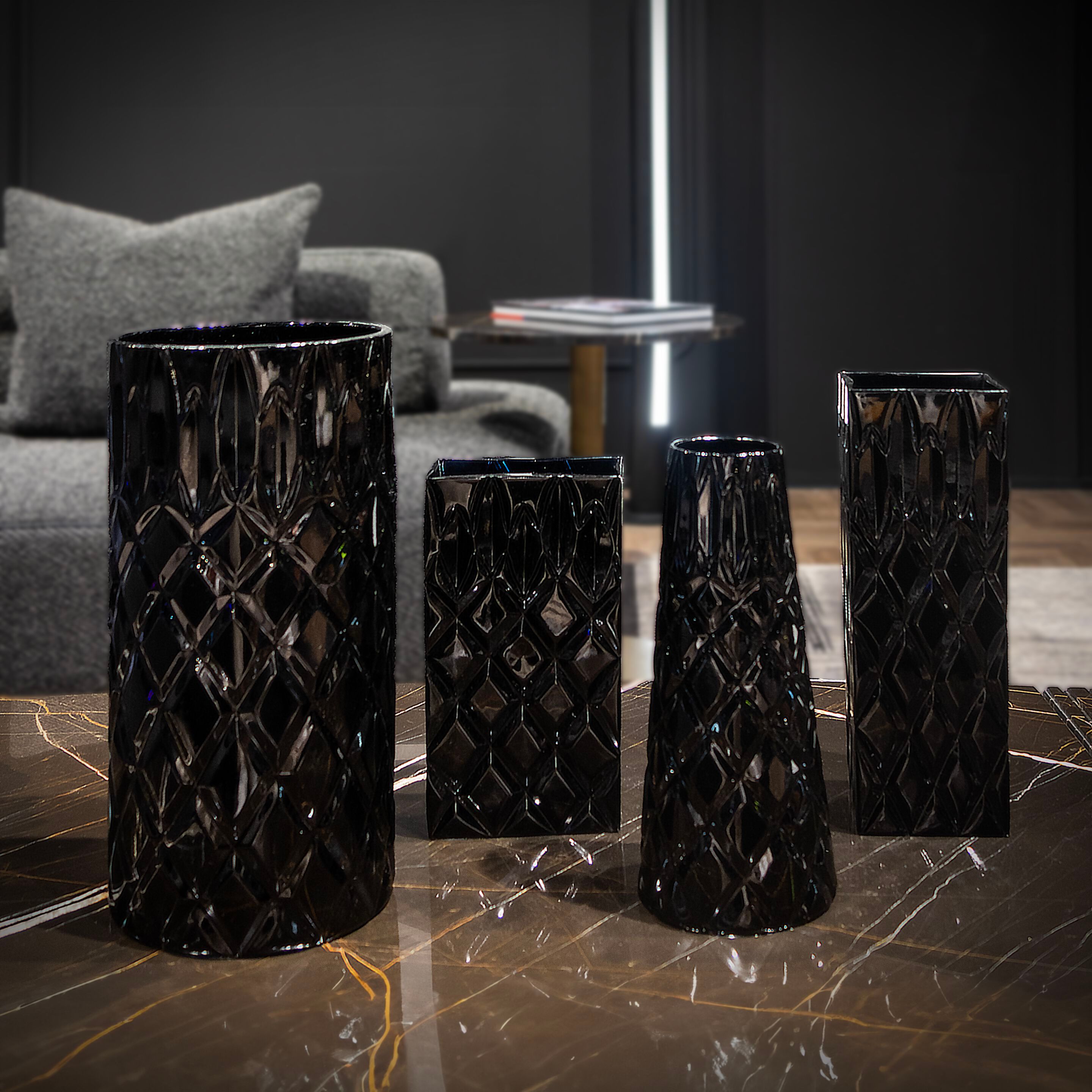 Прямоугольная ВАЗа ручной работы из выдувного хрусталя Formitalia DIDI Collection ARCH-00042798 - Вид №5