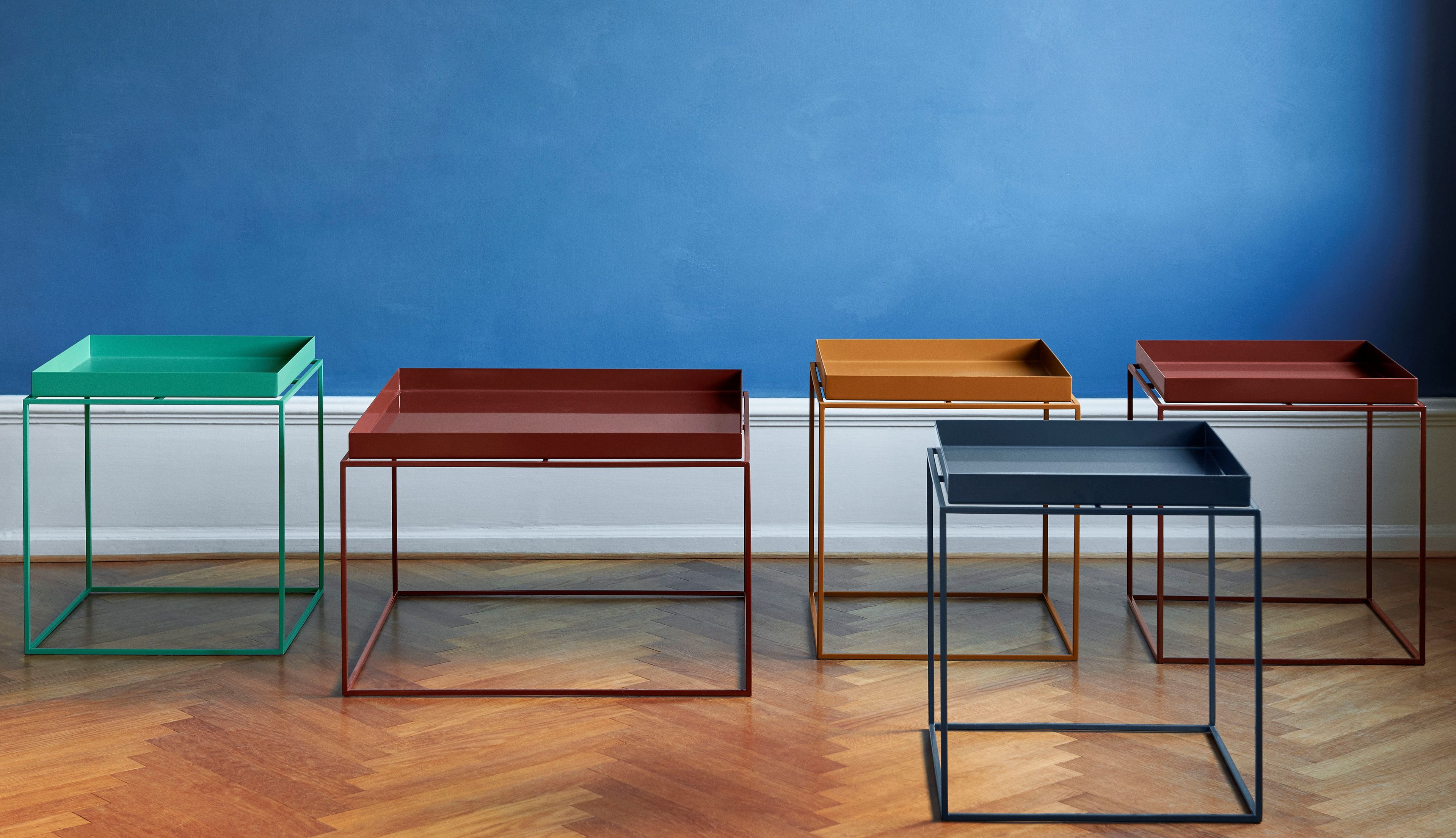 Стальной прямоугольный журнальный столик с подносом Hay Tray Table ARCH-00130088 - Вид №15