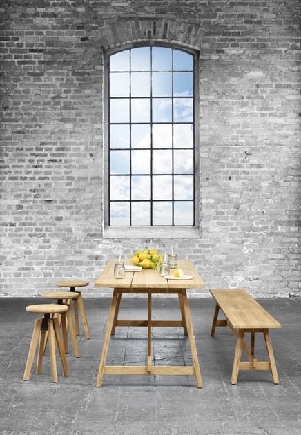 solpuri Поворотный табурет из тика Spindle sun-id-1481790 - Вид №4