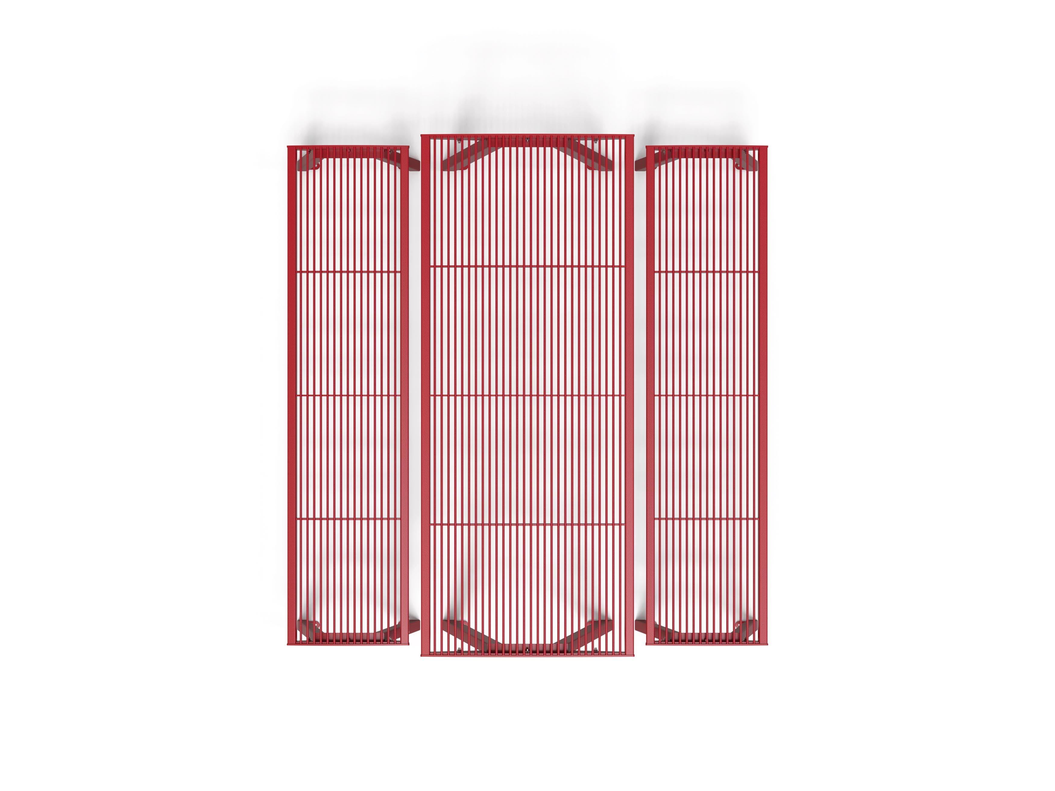 Стальной прямоугольный стол для пикника City Design Noale ARCH-00032180 - Вид №1