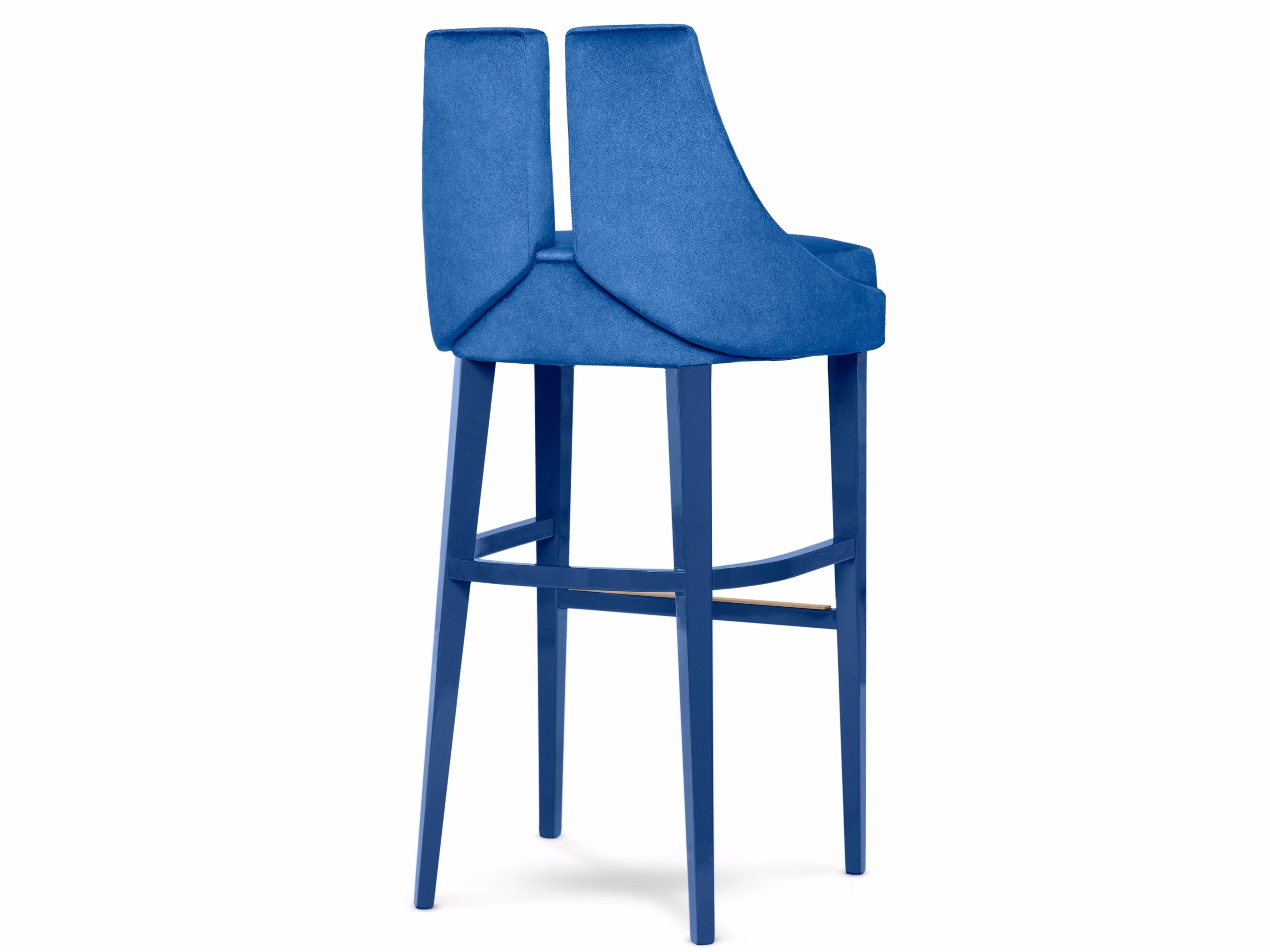 Высокий бархатный мягкий стул Munna POLAIRE ARCH-00120723 - Вид №4