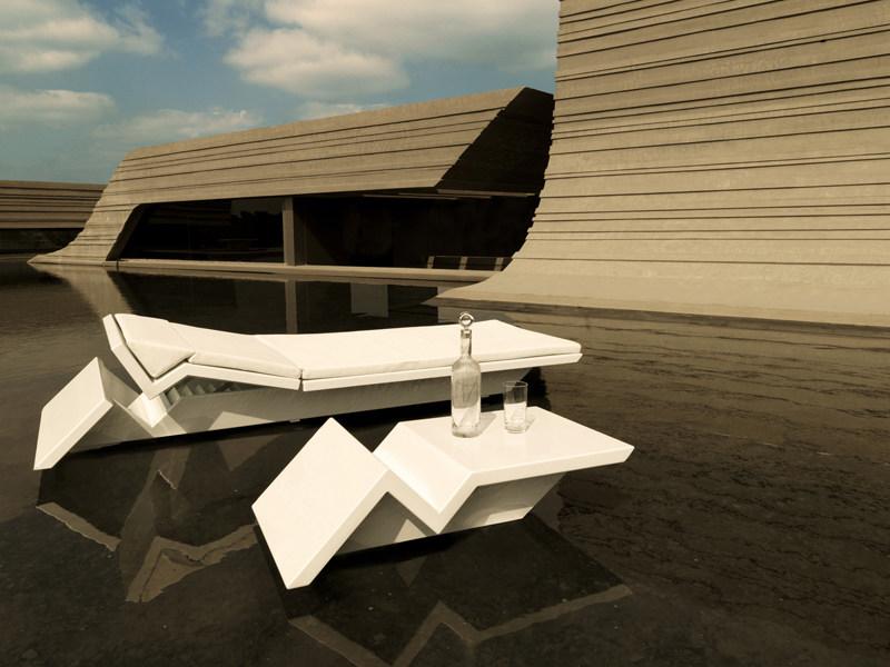 VONDOM Садовый журнальный столик Rest sun-id-1514576 - Вид №2