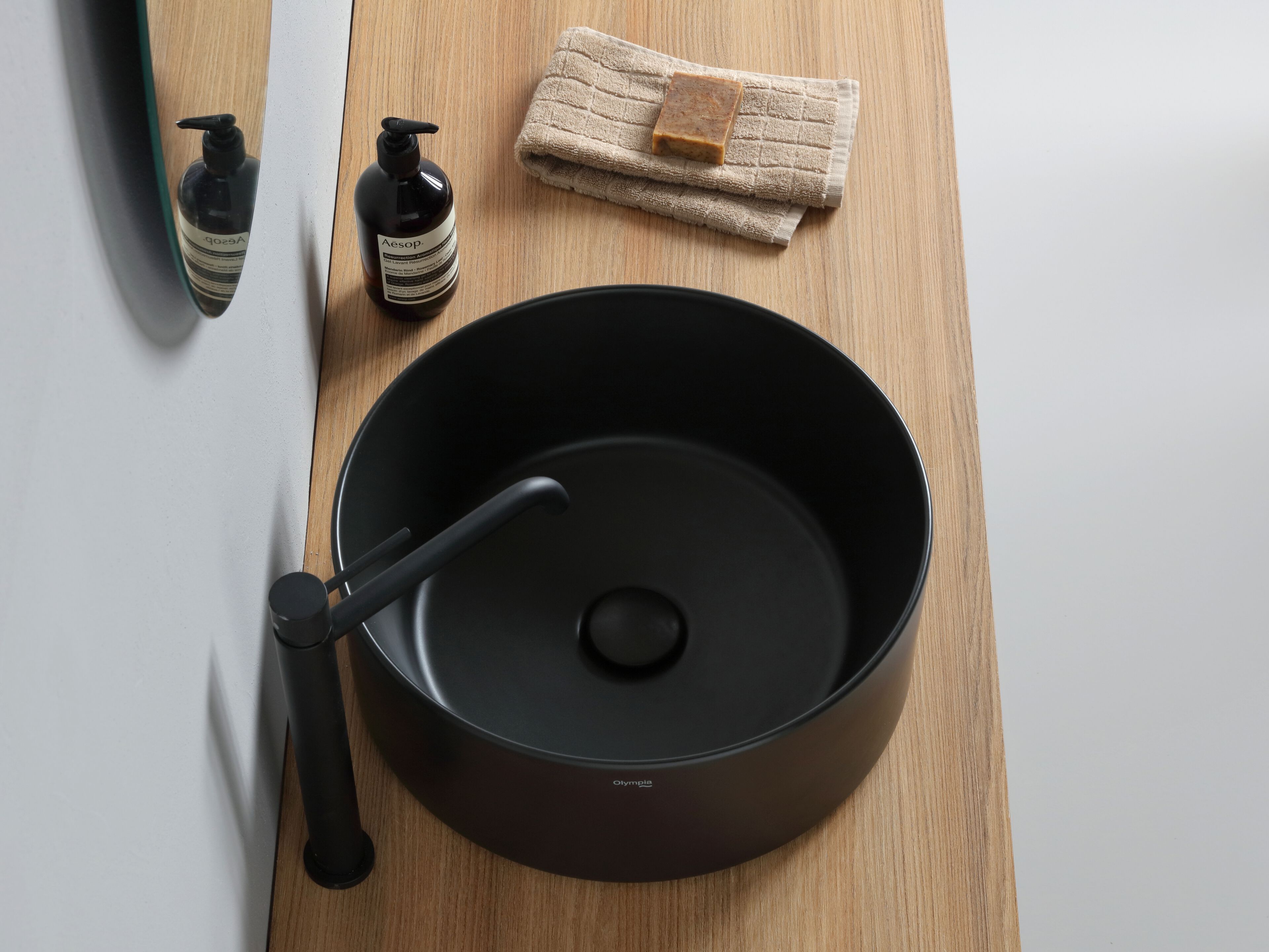 Керамическая круглая столешница Olympia Ceramica Open ARCH-00144841 - Вид №1