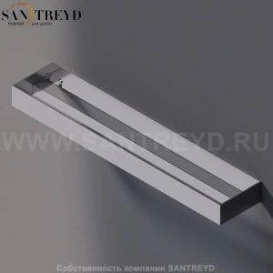 Agape 369 Двойной полотенцедержатель 60 см хромированный A369209A