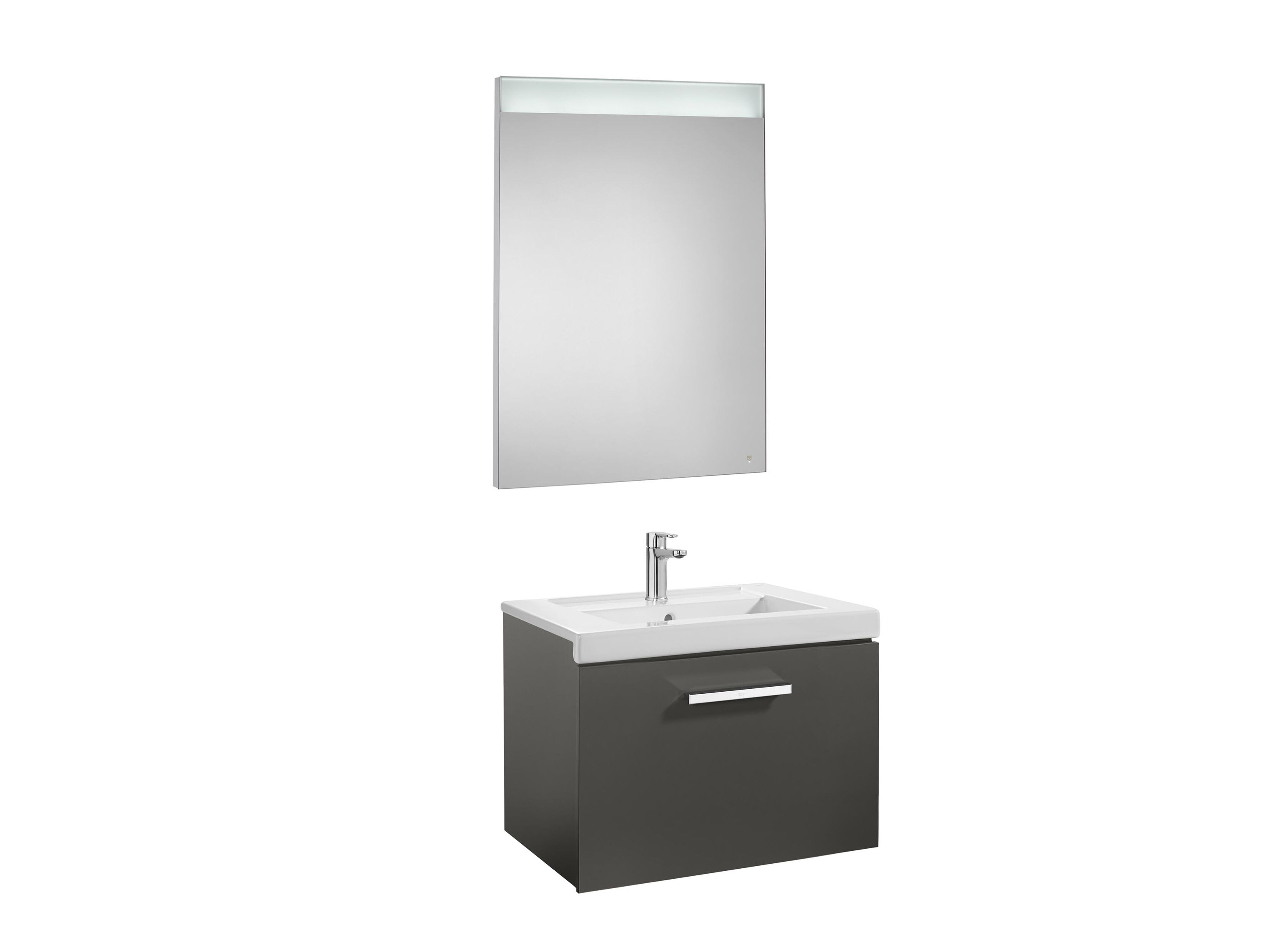 Подвесной шкаф для умывальника с зеркалом Roca Prisma ARCH-00012351 - Вид №29