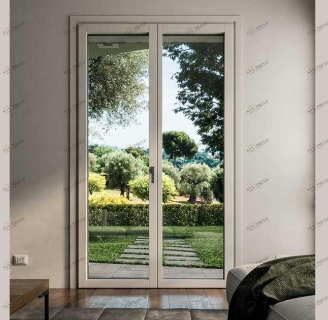 COCIF Французское окно с терморазрывом из алюминия и дерева Planar sun-id-1425408