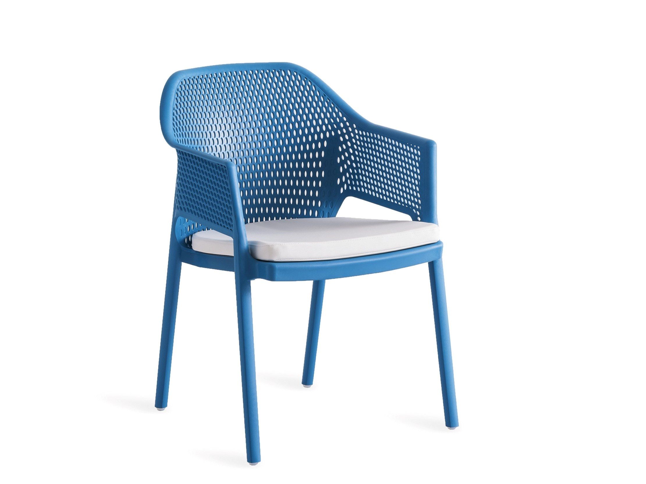 Штабелируемый стул из инженерного пластика с подлокотниками GABER Minush ARCH-00152645