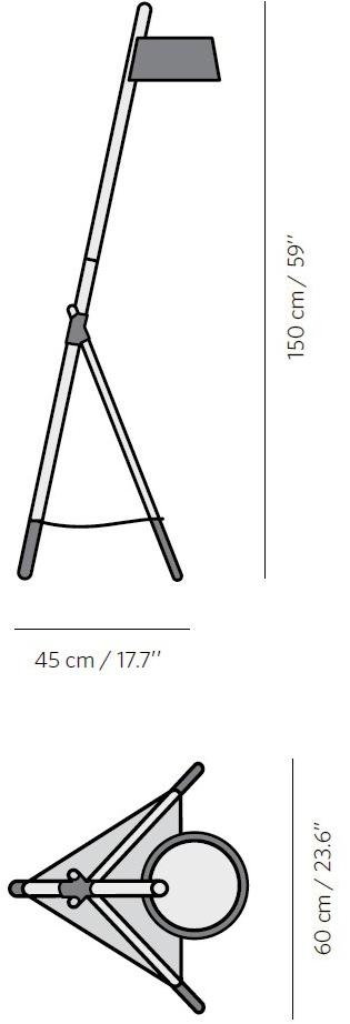 Woodendot Торшер с прямым светом из бука Ka sun-id-1487424 - Вид №5
