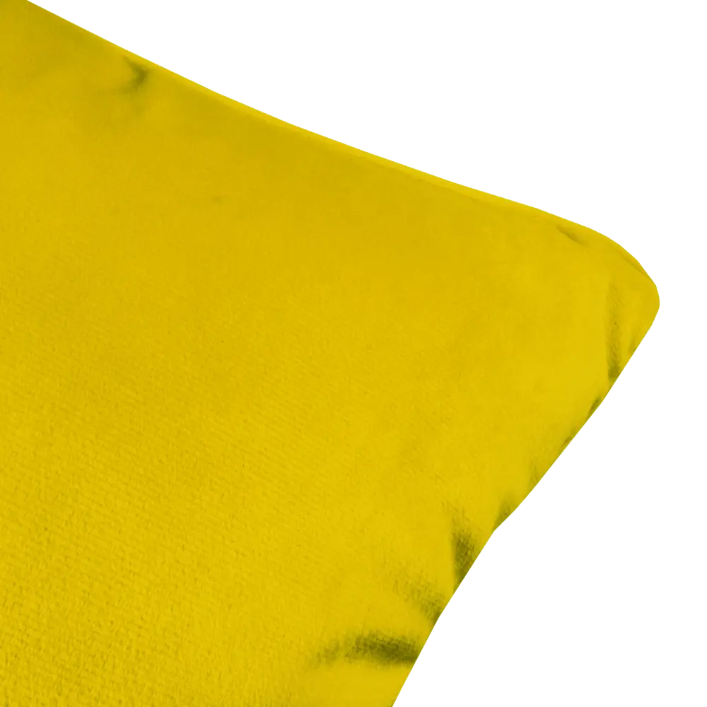 Подушка «Бархат», 40х40 см, цвет жёлтый 82332012 STLM-2060748 LINEN WAY  - Вид №2