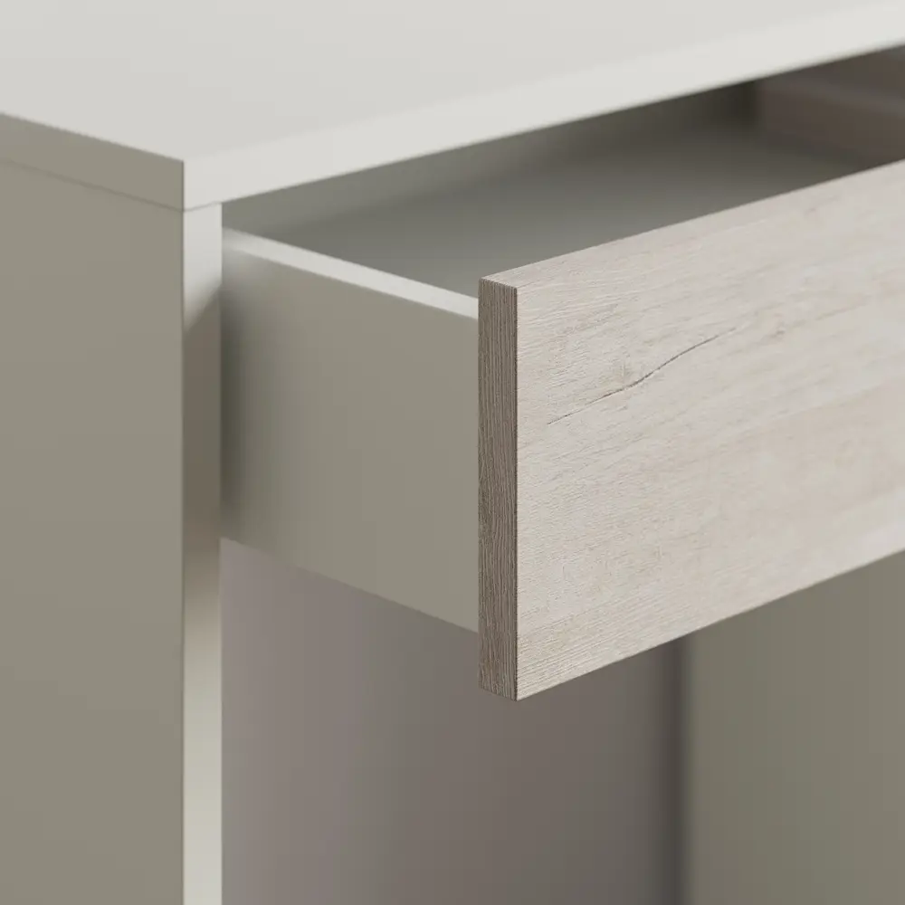 Стол письменный 110x75x50 см ЛДСП цвет белый лед/пикард Santreyd STLM-2063342 - Вид №9