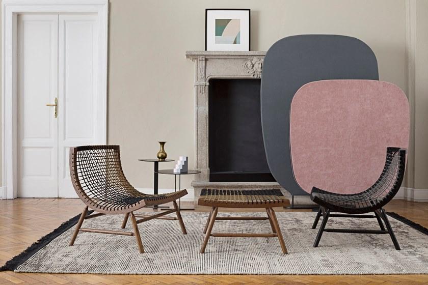 Saba Italia Подставка для ног из массива дерева и морской трос Sitar sun-id-1392516 - Вид №3