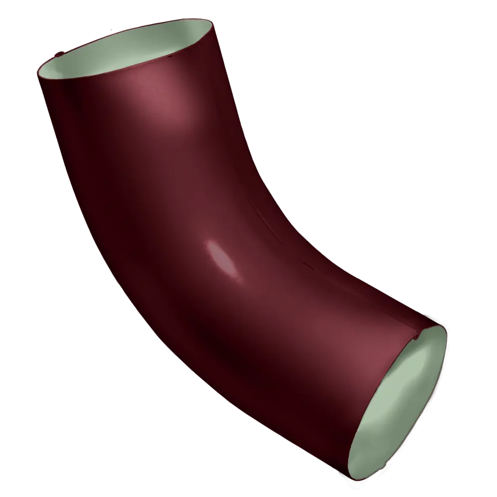 Колено 60° РЕ 90 мм цвет красный Grand Line STLM-2095309