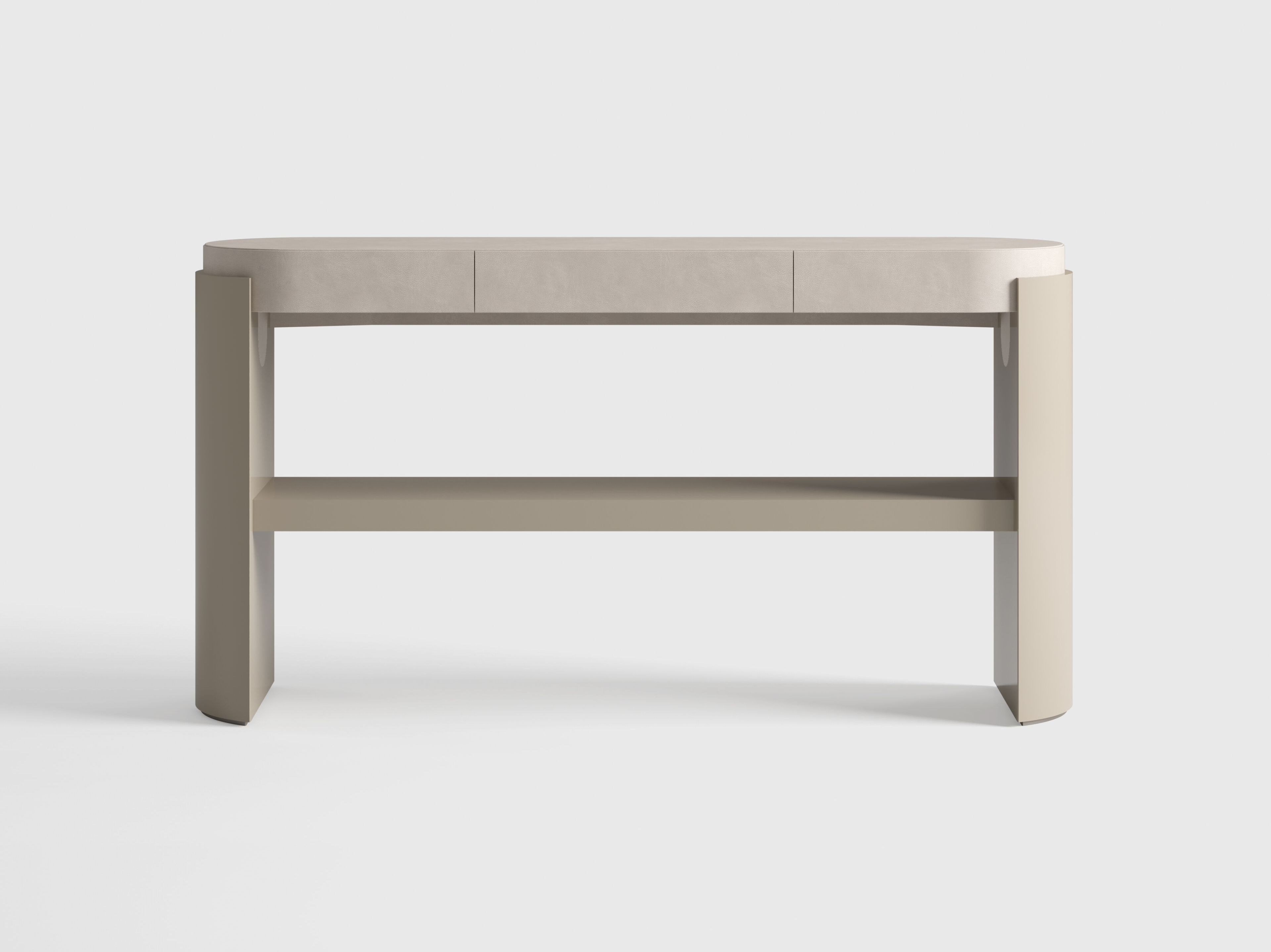 Кожаная консоль CPRN HOMOOD Shapes ARCH-00140326 - Вид №1