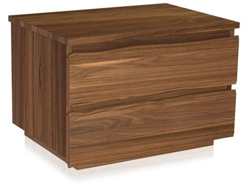 Arte Brotto Тумбочка из орехового дерева Leonardo L125n - Вид №1