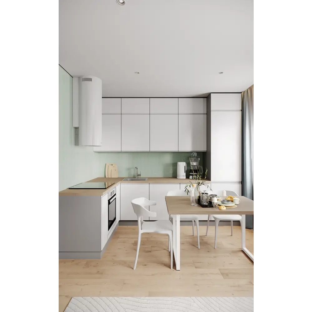 Фальшпанель KONSENSA Токио 10×102 см белая МДФ для кухонных шкафов 89421065 STLM-1581270 - Вид №9