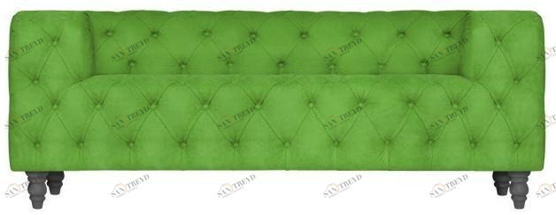 Mineheart Стеганый диван из 2-местной ткани Miss chester Fur/009