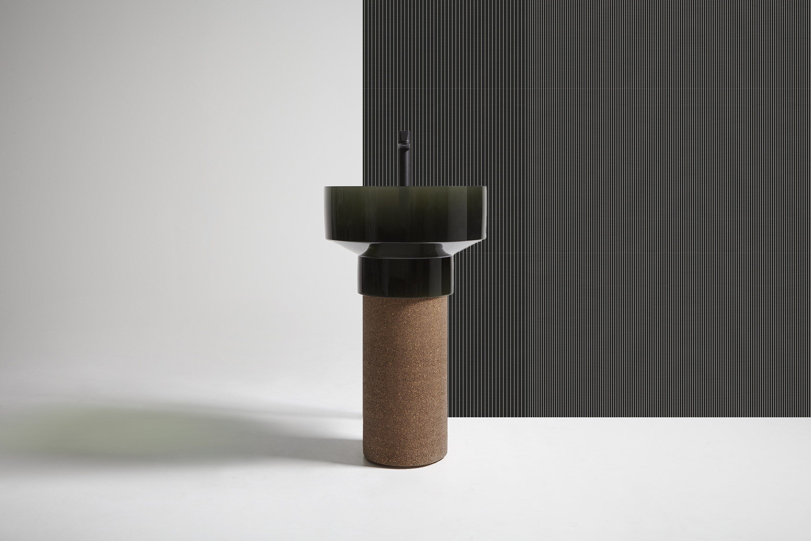 Круглая отдельно стоящая раковина из Cristalmood® и пробки Antoniolupi Borghi ARCH-00039251 - Вид №12