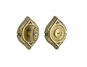 0WC073.6MM.30 Кнопка приватности с аварийной разблокировкой 6 мм Античная латунь