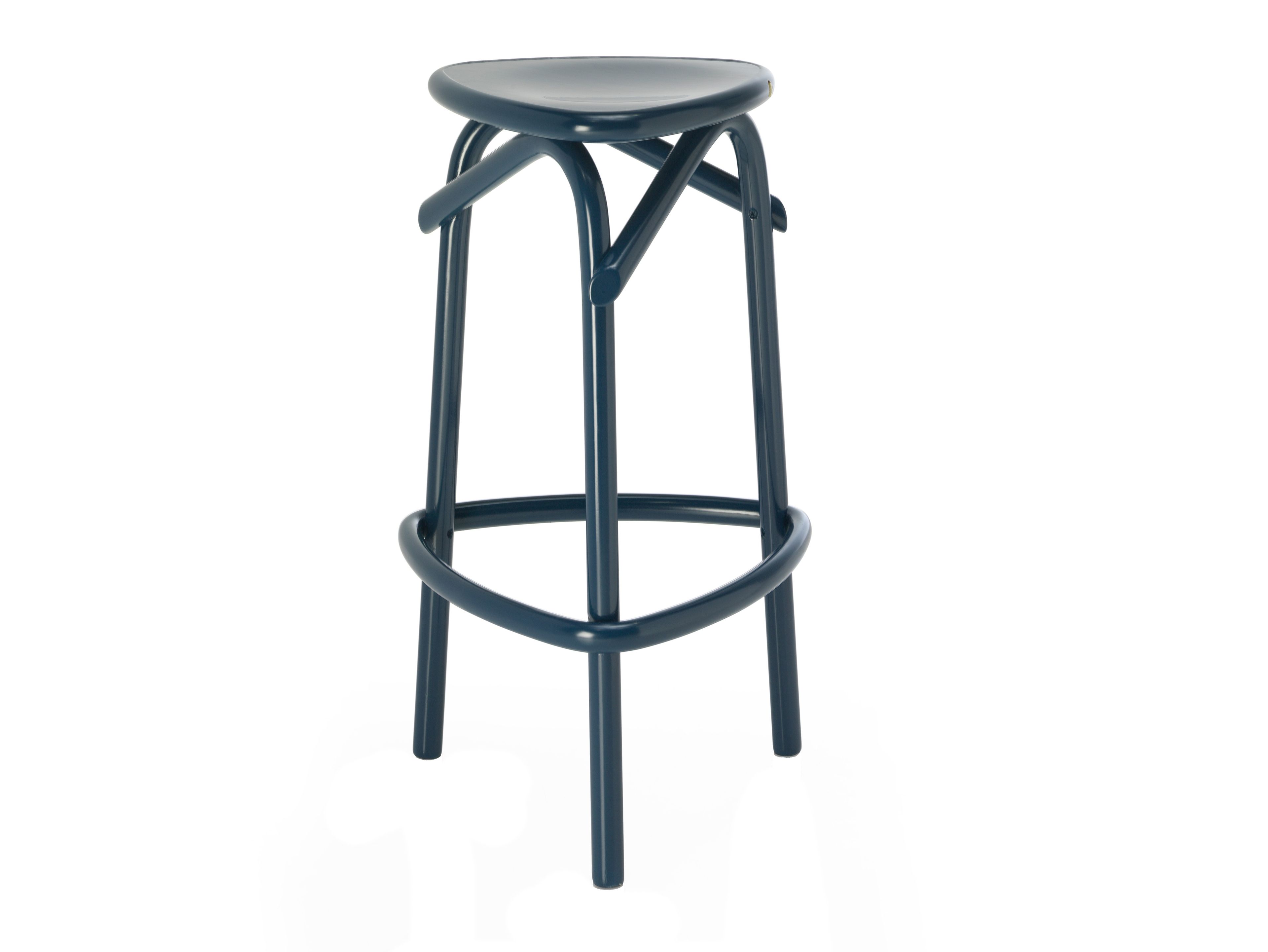 Высокий деревянный барный стул Wiener GTV Design TRIO ARCH-00072792