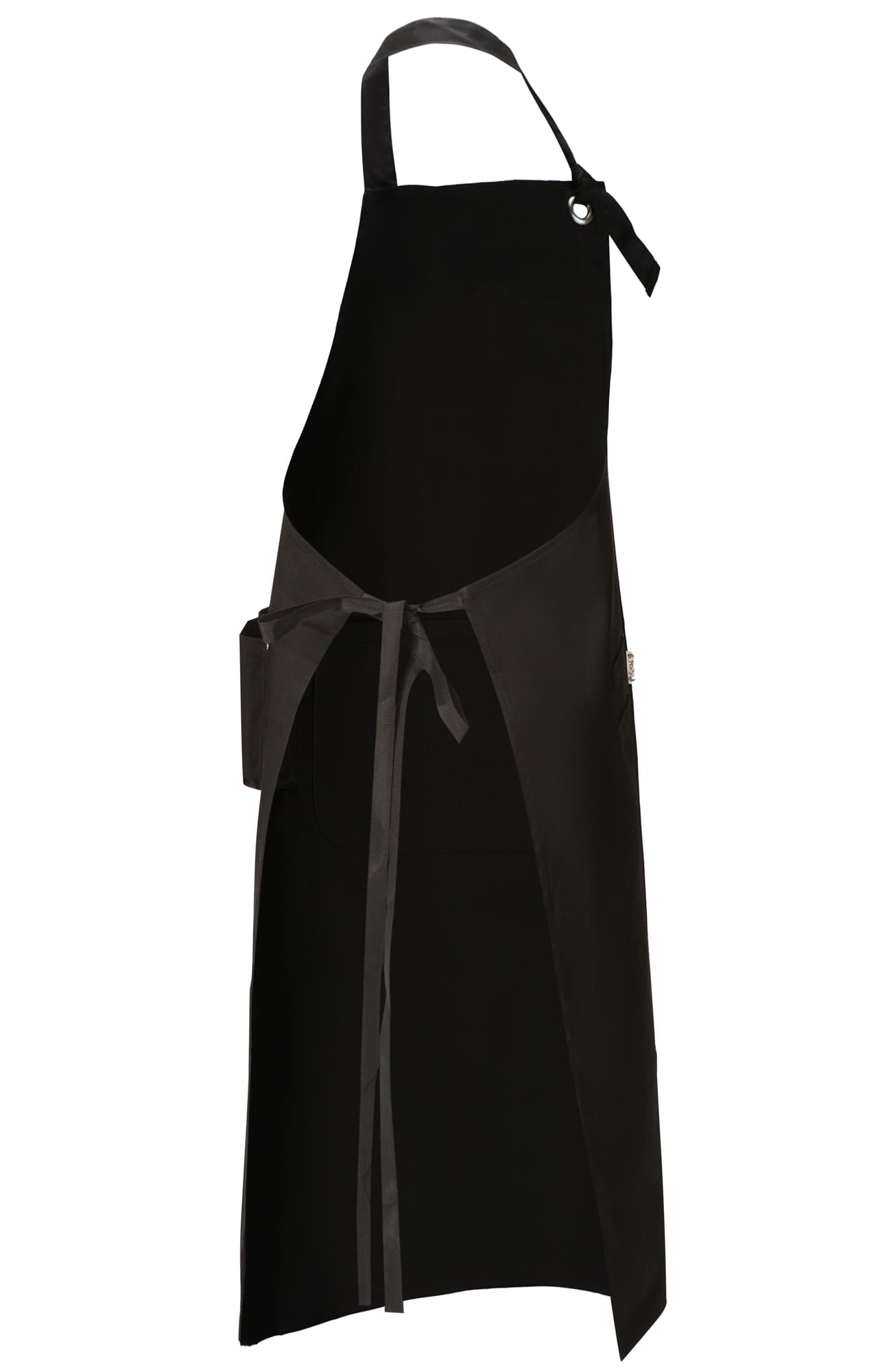 59985 Фартук  с нагрудником, цвет black RICON  Одежда для официантов  размер  - Вид №1