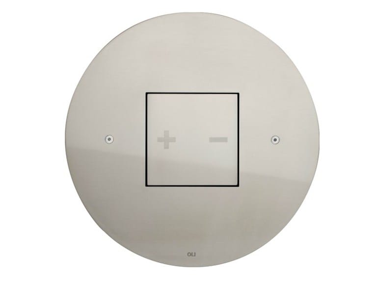 Панель управления унитазом из сатиновой стали OLI INO-X 05 ARCH-00134623 - Вид №1