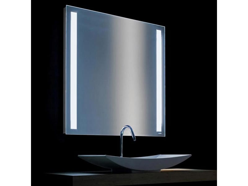 Квадратное зеркало со встроенным настенным освещением Spekkio Simple LED ARCH-00125415 - Вид №1