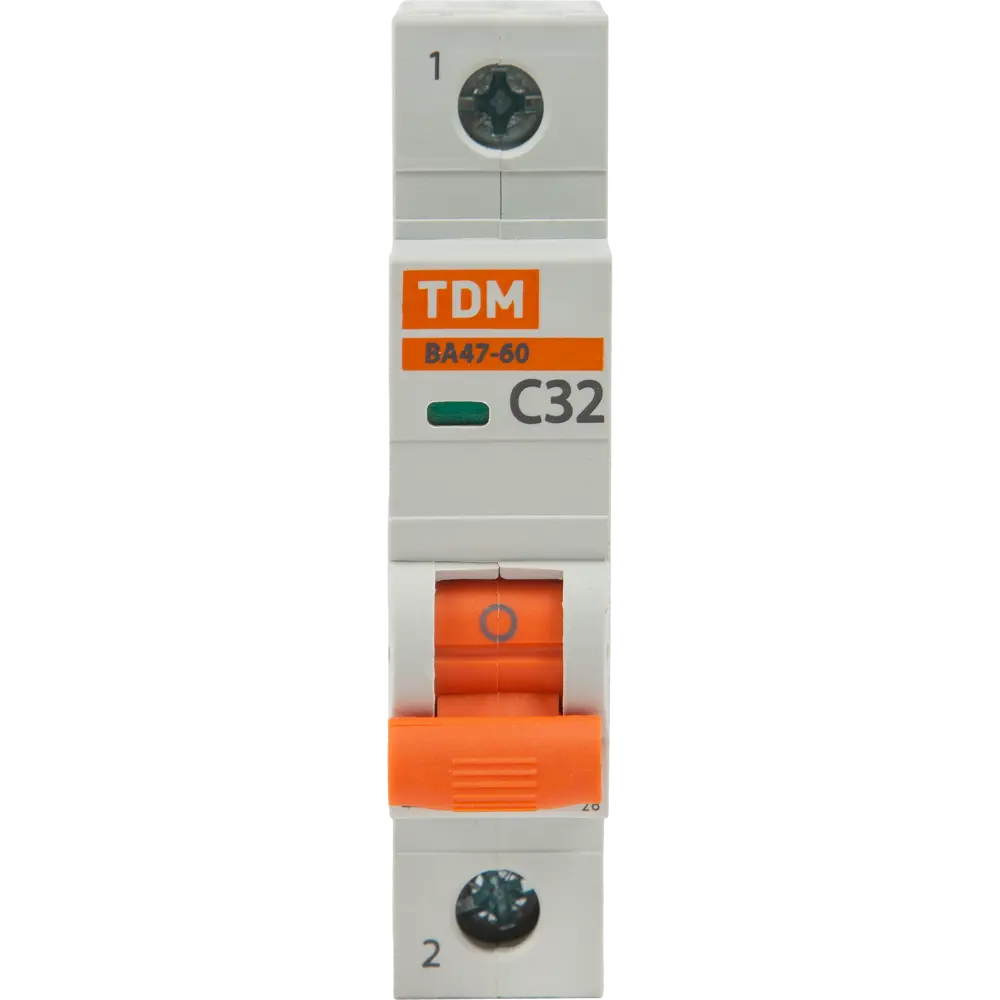 Автоматический выключатель TDM Electric ВА47-60 1P C32 А 6 кА SQ0223-0080 STLM-2040987 - Вид №1