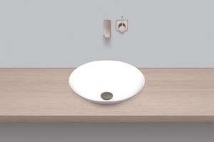 3502000400 Чашеобразная раковина, sb.k450.gs, белая, для простого ухода Alape серия GS (чашеобразные раковины)