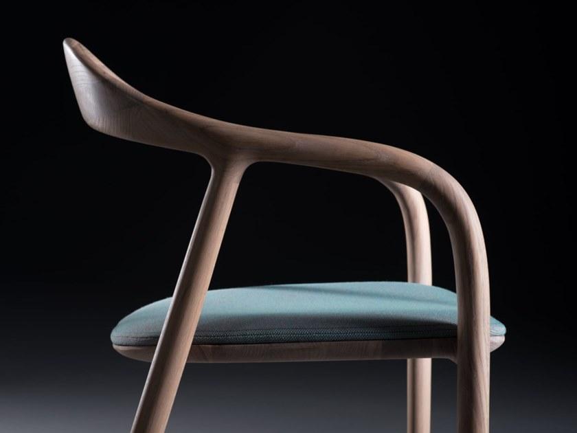 Artisan Стул из массива дерева с подлокотниками Neva Ccnexxyy - Вид №3