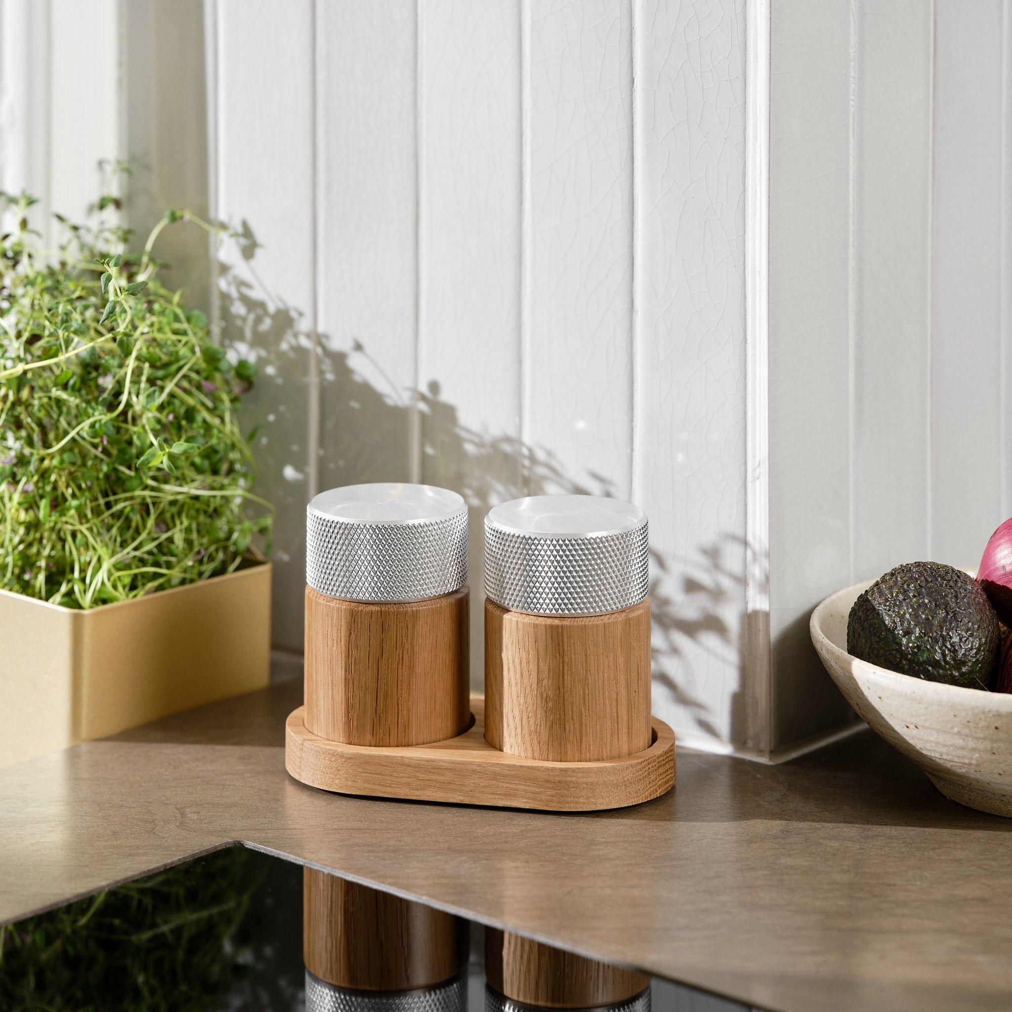 Деревянная и алюминиевая кофемолка Gejst SINA ARCH-00113642 - Вид №4