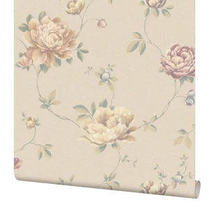 Обои виниловые Elysium Сапфир бежевые 0.53 м 27000