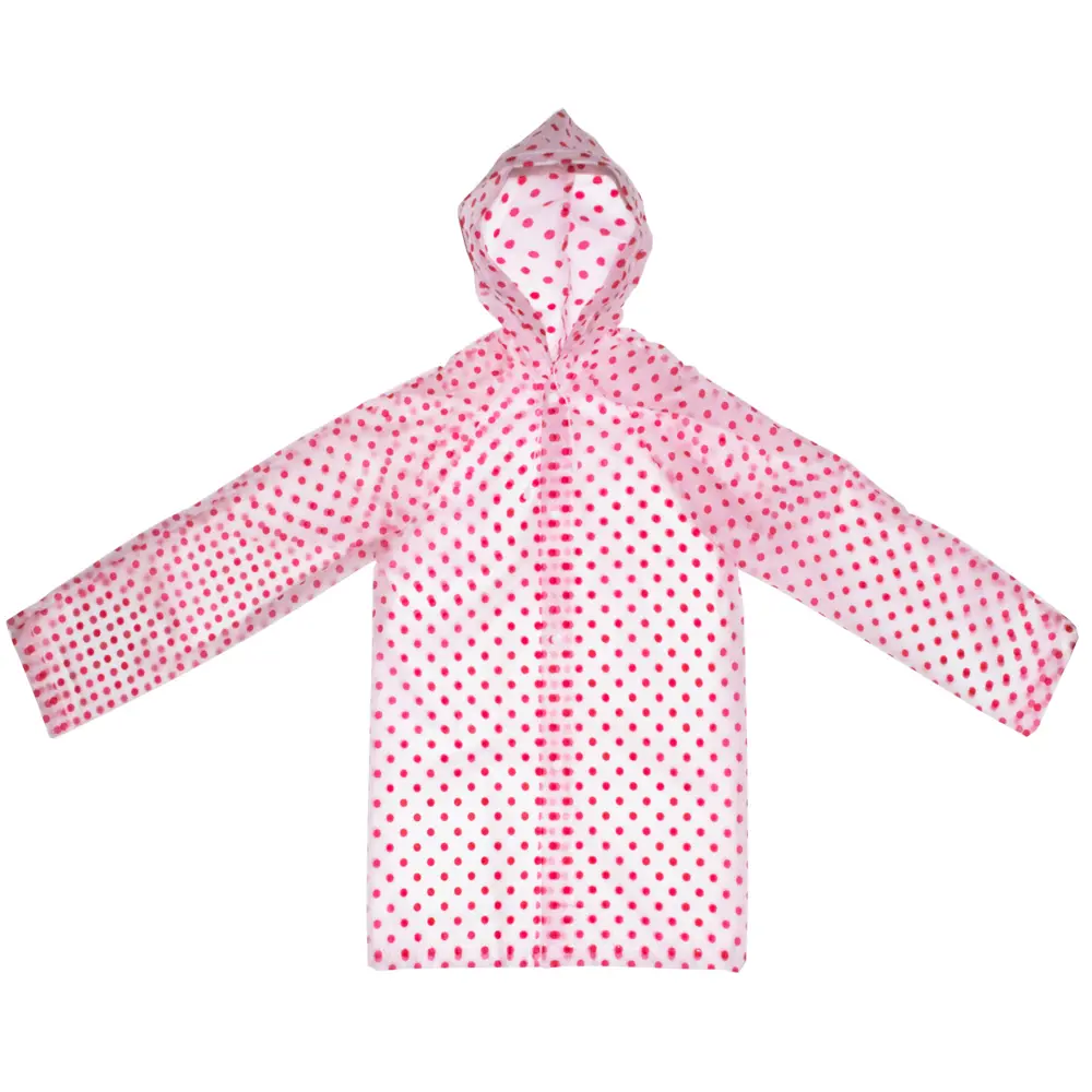 Детский дождевик GARDEN SHOW с капюшоном - защита от дождя в стильном горошек 82559962 STLM-0029907