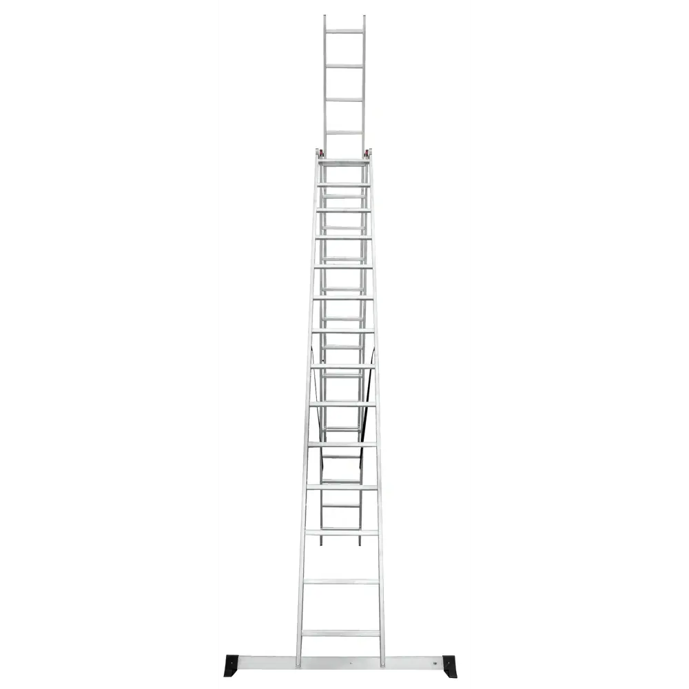 Лестница раскладная выдвижная 3-секционная Standers до 7.6м 14 ступеней STLM-2135472 - Вид №3
