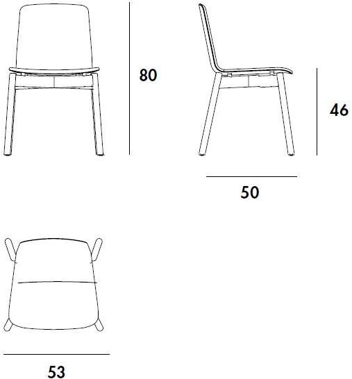Sovet italia Мягкое кресло Two tone sun-id-1383807 - Вид №1